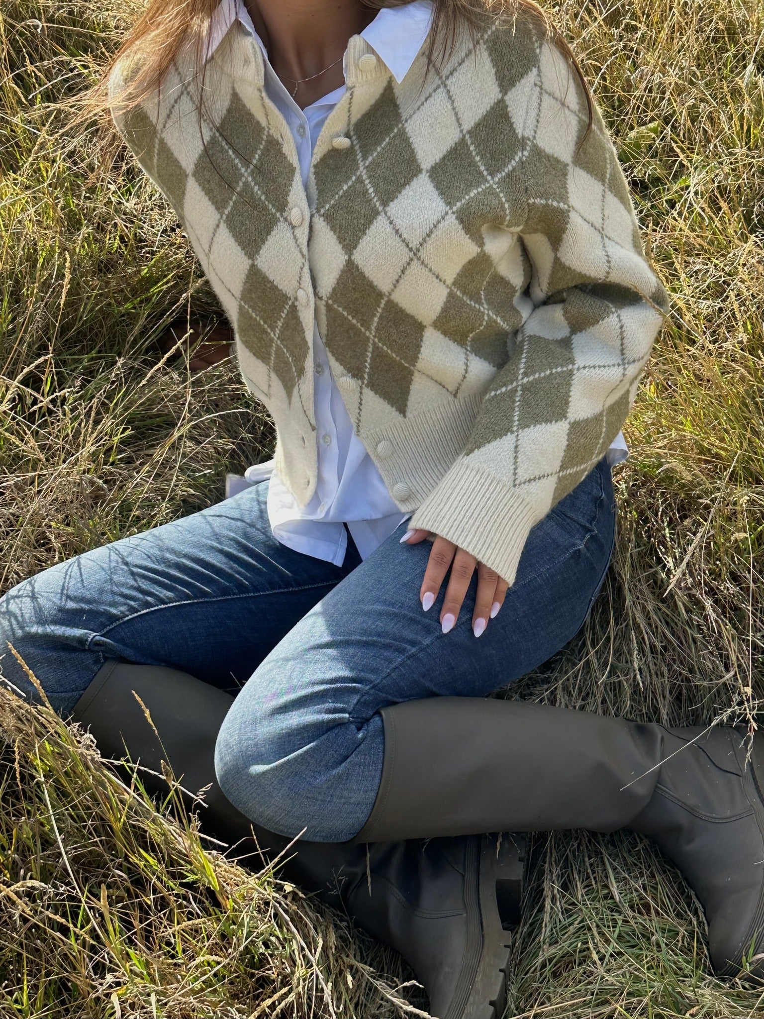VMHAIA Knit Cardigan - Birch